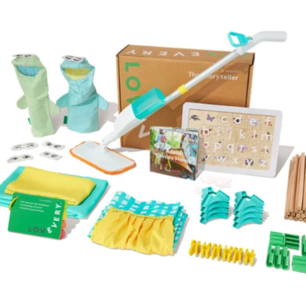 LOVEVERY The Storyteller Play Kit for 3 Year Old: 40, 41, 42 Months - New in Box